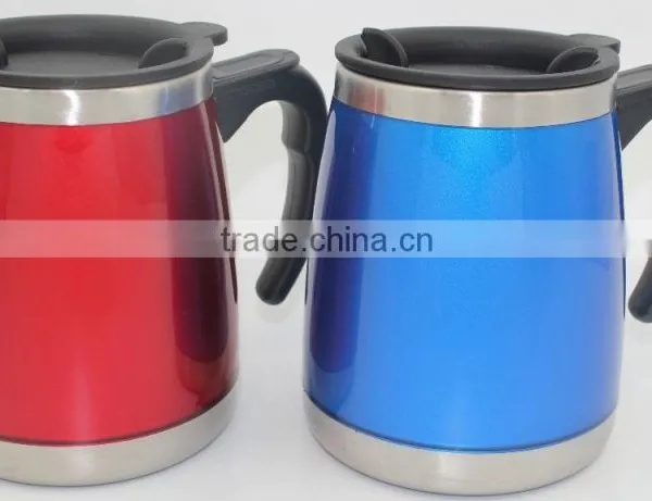 High Quality Fashionable Double Wall Coffee Mug/travel Mug photo-4