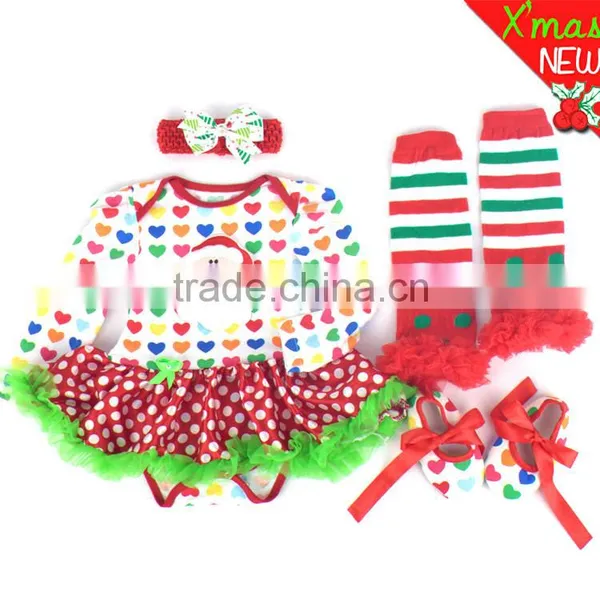 Wholesale Christmas Baby Dress Cute Christmas Dresses