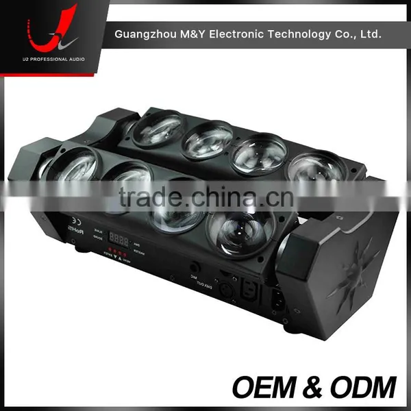 MY2S-10W * 8 RGBW 2 x 4 Eyes Spider LED Light photo-2