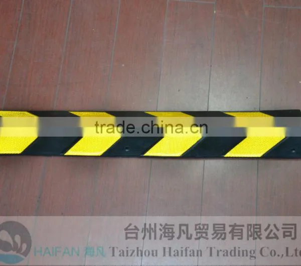 800mm Reflective Rubber Wall Corner Guard/highly Impact Resistant Rubber Edge Corner Protector/rubber Wall Corner Protector photo-4