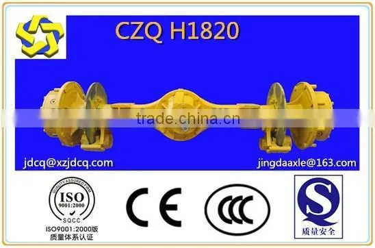 Axles Made by Drawings One Ton Axle Small Axles Light Axles 1.6 Ton Axle 2 Ton Axles for Wheel Loader Backhoe Loader Trucks photo-4