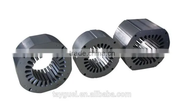 Silicon Steel Sheet Laminated Shaded Pole Motor Rotor Stator photo-4