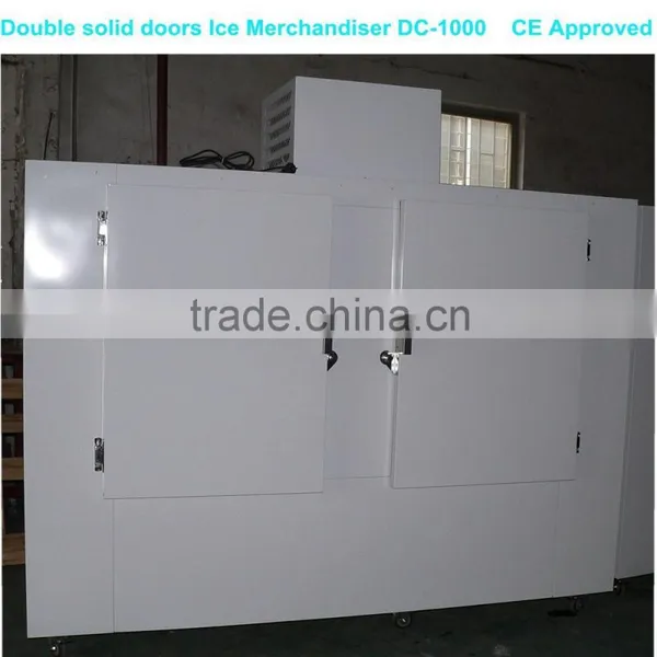 Auto-defrost Bagged Ice Storage Bin DC-1000 With Capacity 100Cu.ft photo-4