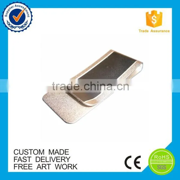 Wholesale High Quality Blank Gold Metal Money Clip photo-3