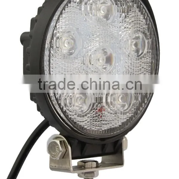 18W CIRCLE LED WORK LIGHT SPOT FLOOD BEAM OFF ROAD, SUV photo-3