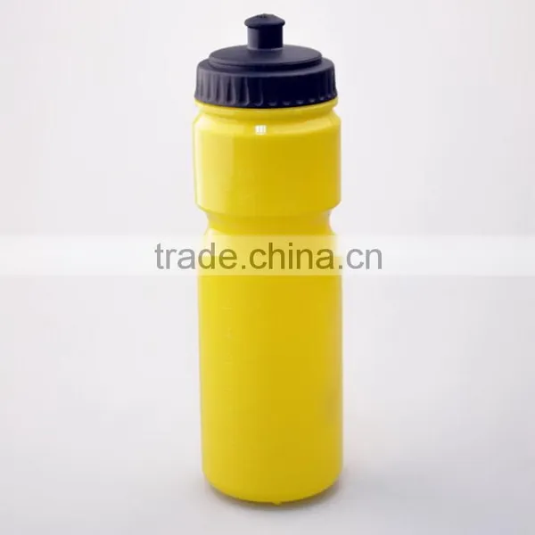 High Quality Yellow Squeeze PE Clear Plastic Drinking Water Bottles for Travel photo-3