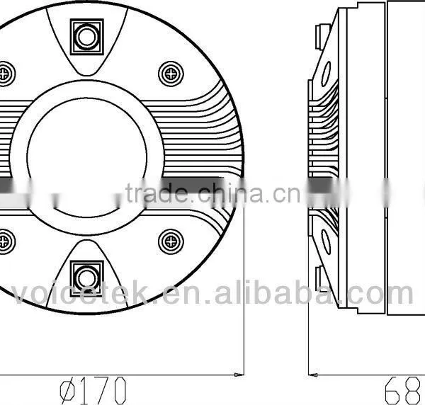 TSCT-7201 Top Pro Active Compression Driver for 130W 150W Speaker photo-4