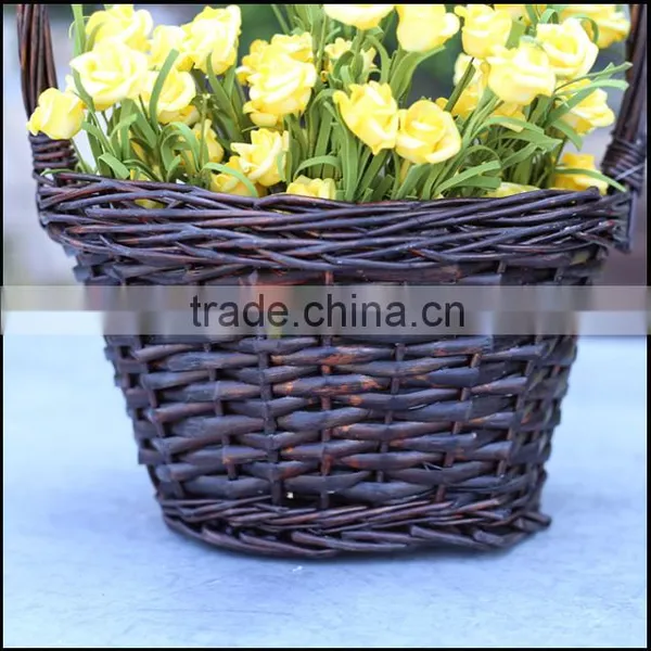 Cheap Unpeeled Wicker Basket photo-4