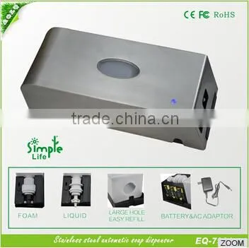 Wholesale Stainless Steel Foaming Soap Dispenser, Cheap 1000ml Liquid Sanitizer Dispenser, Sensor Touchless Sanitizer Dispenser photo-6