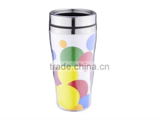 Stainless Steel Travel Auto Mug 450ml Thermo Mug photo-4