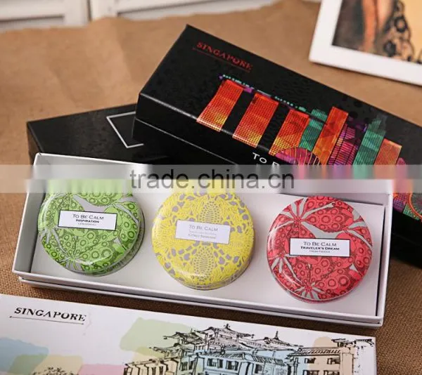 Elegant Fashion Pure Soy Candle in Exquisite Box photo-6