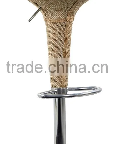Good Quality Height Adjustable Rattan Material Bar Stool Chair photo-2