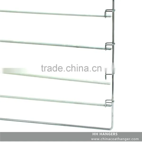 The HEAD Metal Natural Clothes Hanger With Five Metal Clips for Pants! photo-4