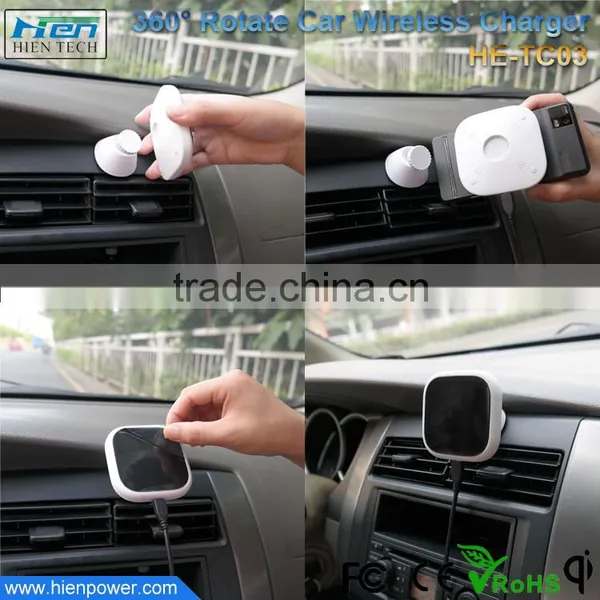 Shenzhen Manufacture 2016 Universal Automotive Wireless Car Charger for Mobile Phone photo-2