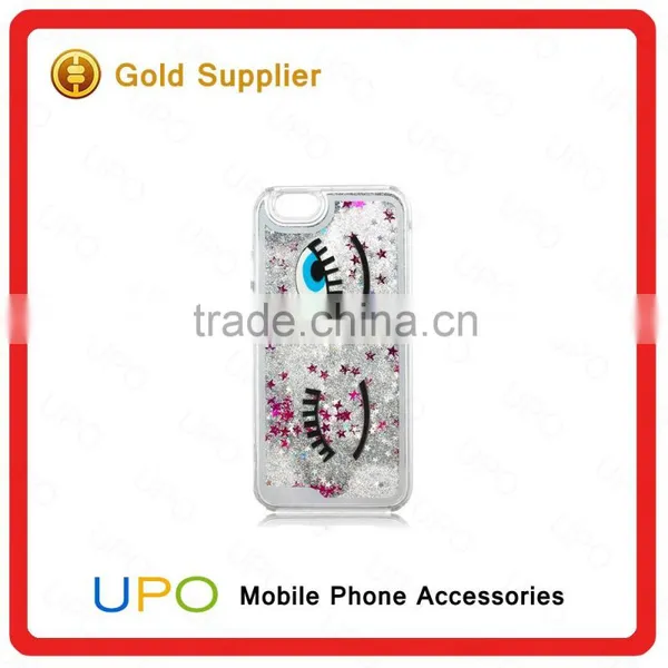 [UPO] 3D Liquid Star Sand TPU Case Glitter Quicksand Crystal Clear Mobile Phone Case For IPhone 6 Covers photo-6