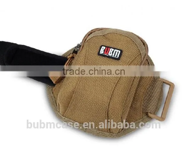 Khaki Running Sport Armband Recreational Runner Wrist Bag for 4.3" Gym Mobile Phone Arm Holder for Iphone 5s Galaxy S4 HTC ONE photo-3