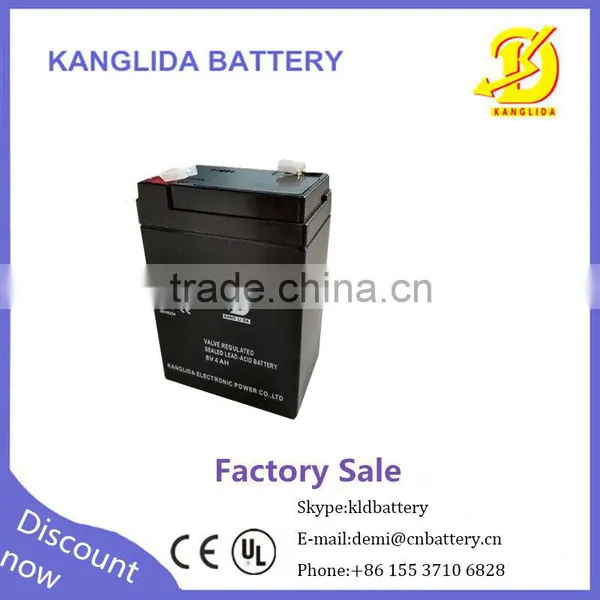 6v 3.3ah Chirdren's Toy Car Power Supply Battery Sealed Lead Acid Battery Made in China Kanglida Brand photo-3