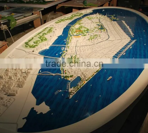1000 Scale 3D Acrylic Urban Plan Architectural Model Maker photo-5