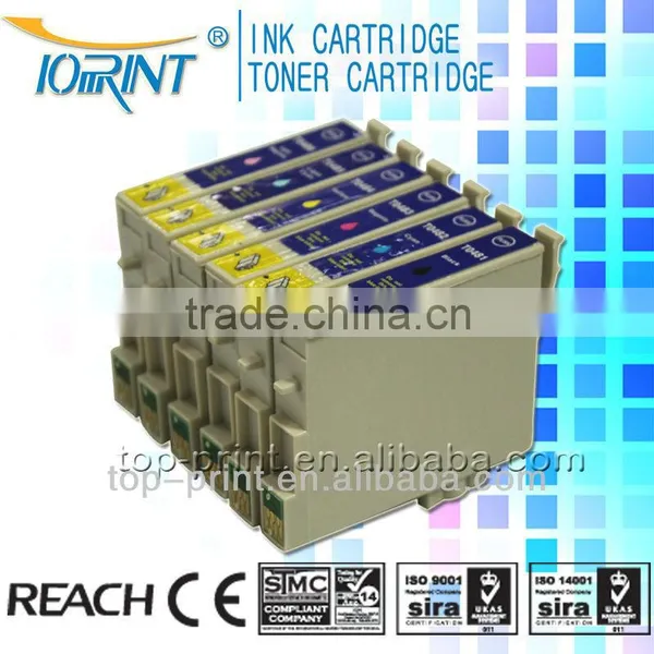 Hot Sales in Eruope! Compatible Inkjet Cartridge for Epson T0481-T0486