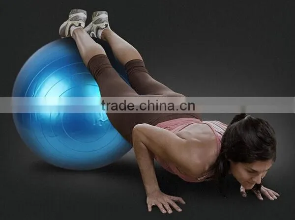 AFT-J001 Anti Burst Yoga Ball/eco-friendly Gym Ball/ 65cm Trainning Exercise Ball photo-6