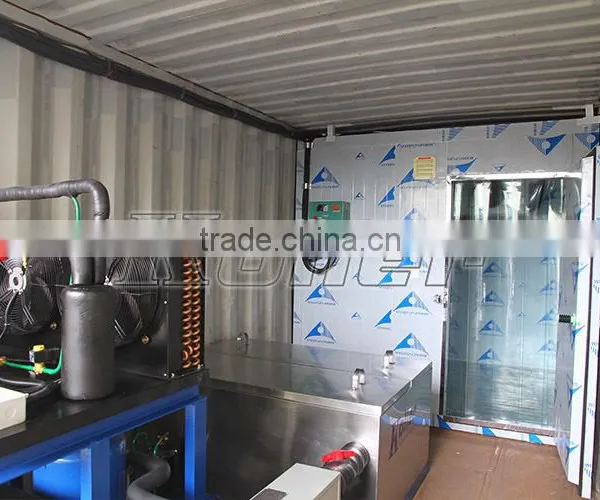 5 Tons Block Ice Making Plant Built in Container photo-4