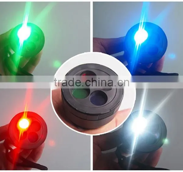 Ningbo JELO Powerful XPE R2 Green Blue Red White 4 Color Torch Tactical Flashlight photo-2