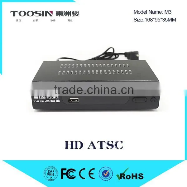 2016 Cheapest Good Quality China Sipplier Digital tv Converter Set Top Box ATSC Receiver for More Country Market photo-2