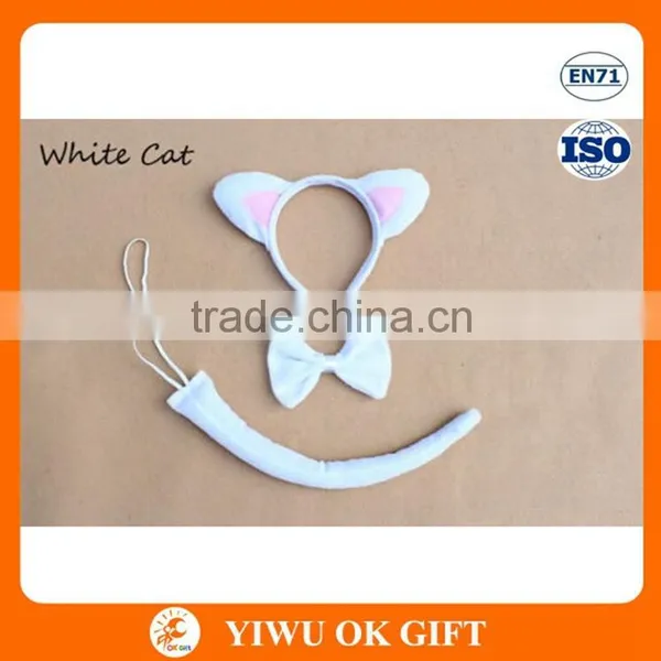 Hot Sale Bowknot Tail Headband Halloween Animal Ears Unit Party Favor Headband Bow Tie And Tail In Stock photo-5