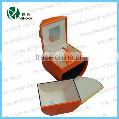HX-P1406 ,PU Leather Jewelry Case Professional Manufacturer