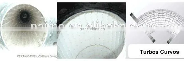 Alumina Ceramic Lining Seamless Steel Pipe photo-4