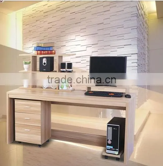 Particle Board Wooden Computer Desk photo-2