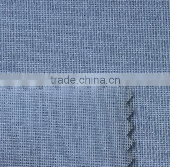 100% polyester woven interlining fabric for garment waistband shirt collar