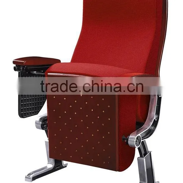 Plastic Folding Fabric Cinema Chair With Writing Pad YA-318 photo-6