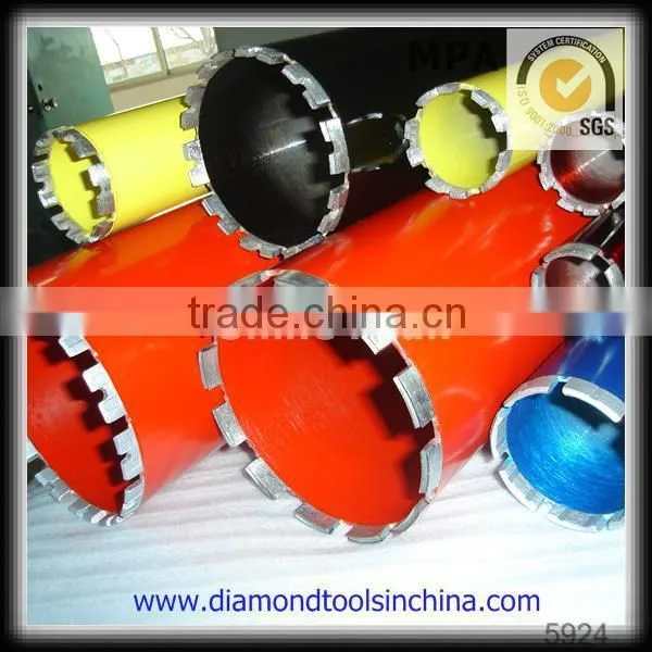 Turbo Segmented Diamond Wall Cutting Core Drill Bit With Teeth photo-6