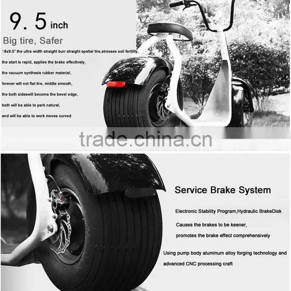 Newest Big Power Motorcycle 2 Wheel Electric Motor Scooter With 18*9.5inches Tire photo-6