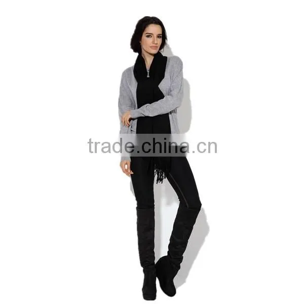 Pretty Steps Womens Casual Winter Warm Casual Black Tight Pants 2016