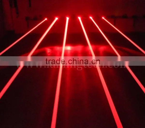 LN320 1600mW Red 8-Head Mobile Fat-Beam Laser Net photo-2