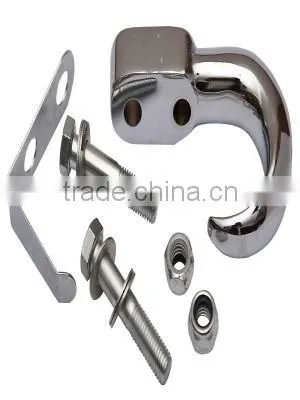 4X4 4WD Recovery Point Tow Hook Kit Black 4.5T/10000LBS Off Load photo-3