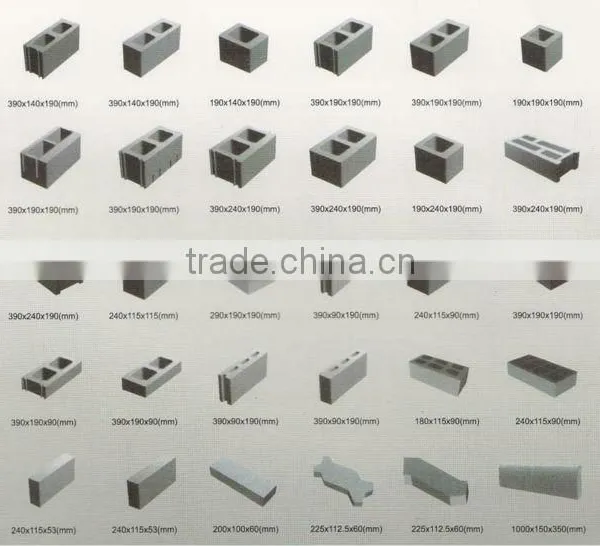 Cement Hollow Brick/Block Machine/Wall Brick Machine QT6-15 photo-3