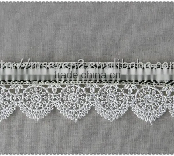 Fine Quality Multi Color Tassel Wholesale Jacquard Polyester Flower Fringe Trim photo-4