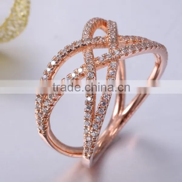 Rose Gold Napkin Ring 925 Sterling Silver Genuine Amethyst Ring photo-2