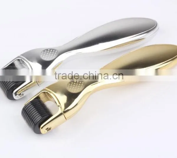 Personal Use Anti Hair Loss 600 Stainless Micro Needles Changeable Head Derma Roller Kit L013 photo-5
