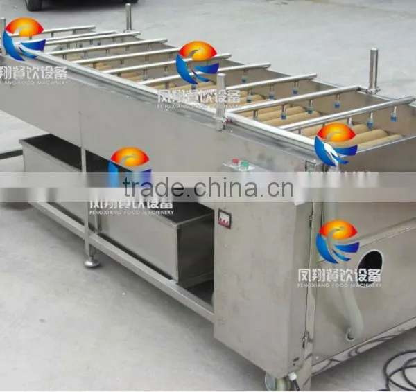 Spray Type Fruit/Melons/Vegetable Washing Machine With Roller Brushes photo-5