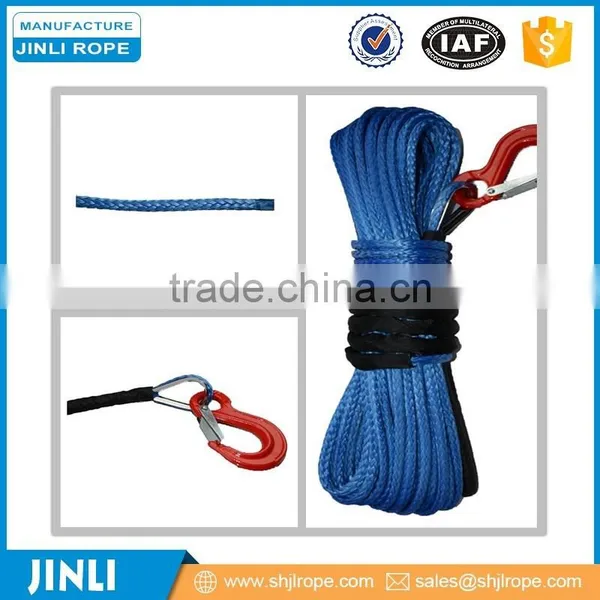 Jinli Electric Winch Rope for Jeep Winch Synthetic 4x4 Winch Rope With Hook Thimble Sleeve photo-4