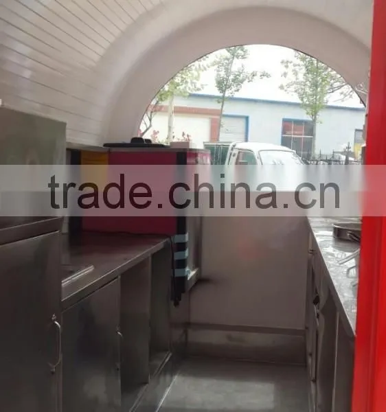 2014 New Design Hot Dog Cart With Traction photo-5