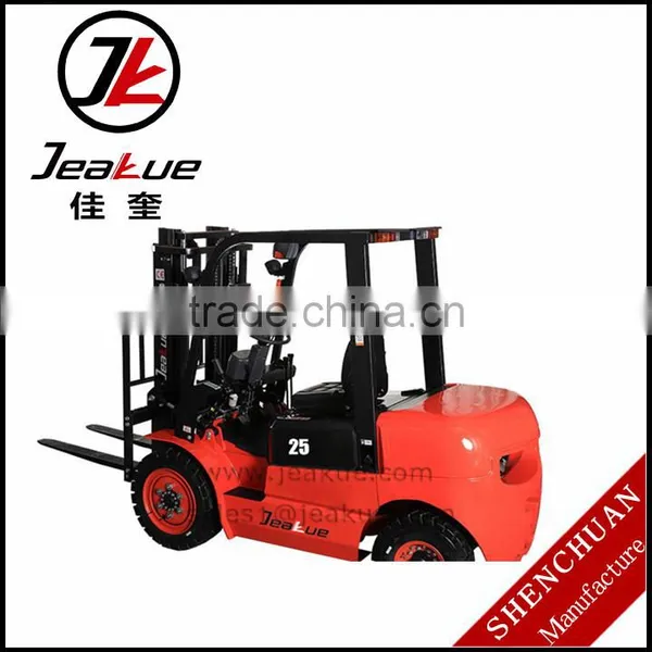 China Cheap Price Container Mast Diesel Forklift 2.5 Ton photo-3