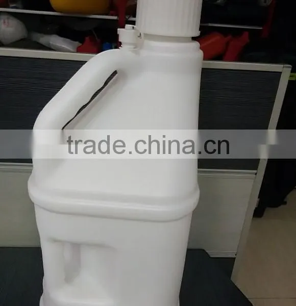 OEM Blow Molding New Design Oil Bucket Jerry Can Oil Drum Plastic Jug Milk White for Sale photo-4