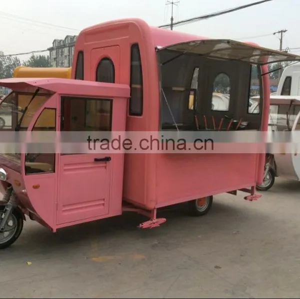 Three Wheels Electric Mobile Bbq Food Cart photo-5