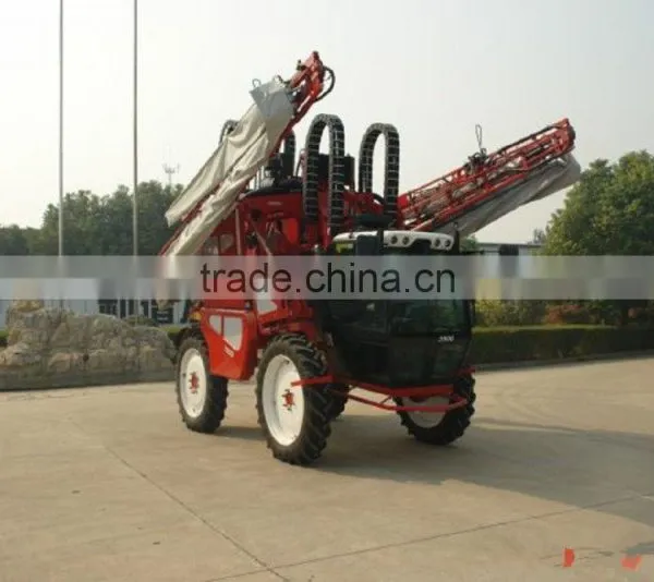 3 Meters High Clearance Liftable GPS Self Propelled Automatic Boom Sprayer With Tank 1000L 2000L and Air Conditioner Cabin photo-3