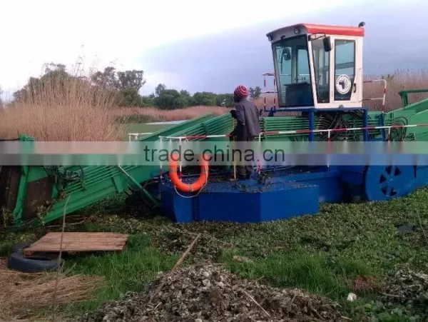 Beneficiation Weed Harvester Ship/Water Hyacinth Harvester/Weed Cutting Machine photo-4